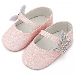 BabyWalker Βαπτιστικά παπούτσια κορίτσι MI1658 ροζ